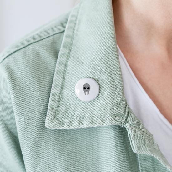 mf doom button up